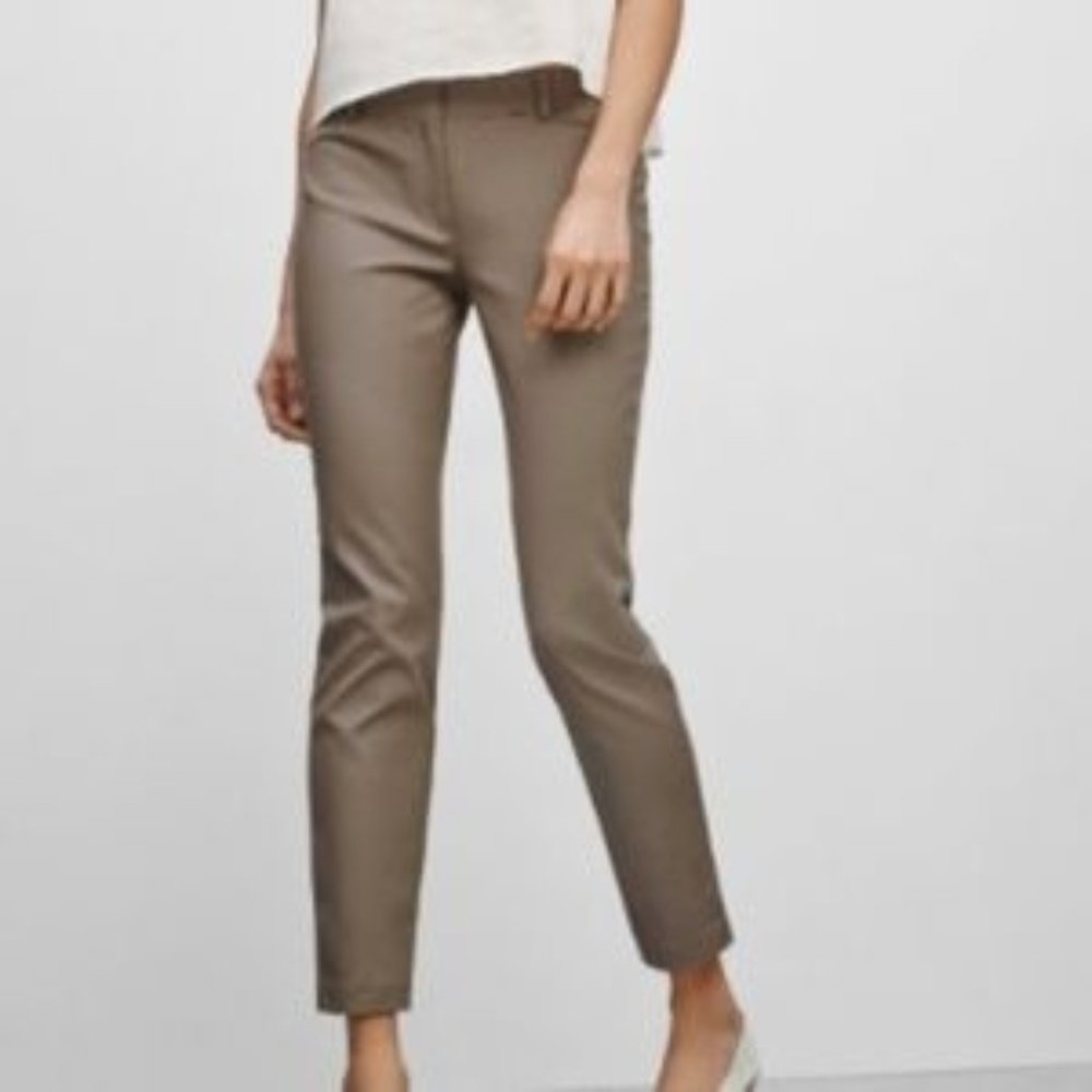 Babaton Aritzia Gregory Pant Black Slim Ankle